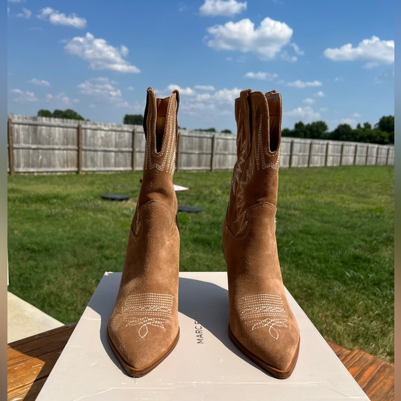 MARC FISHER Comfort Rogers Pointed Toe Western Boot, size 8M - Picture 4 of 13